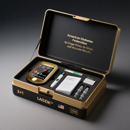 Revolutionary Non-Invasive Glucose Monitor by Crystarai™ – Smart, Painless & Made in USA