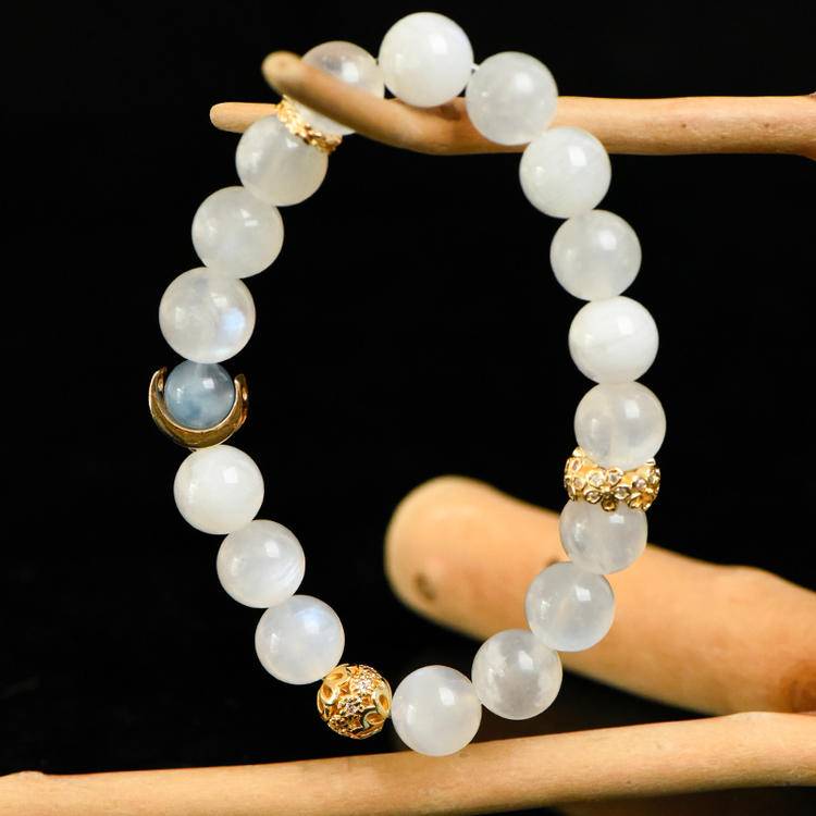 Pure Love Charm Bracelet (White Moonlight Theme)
