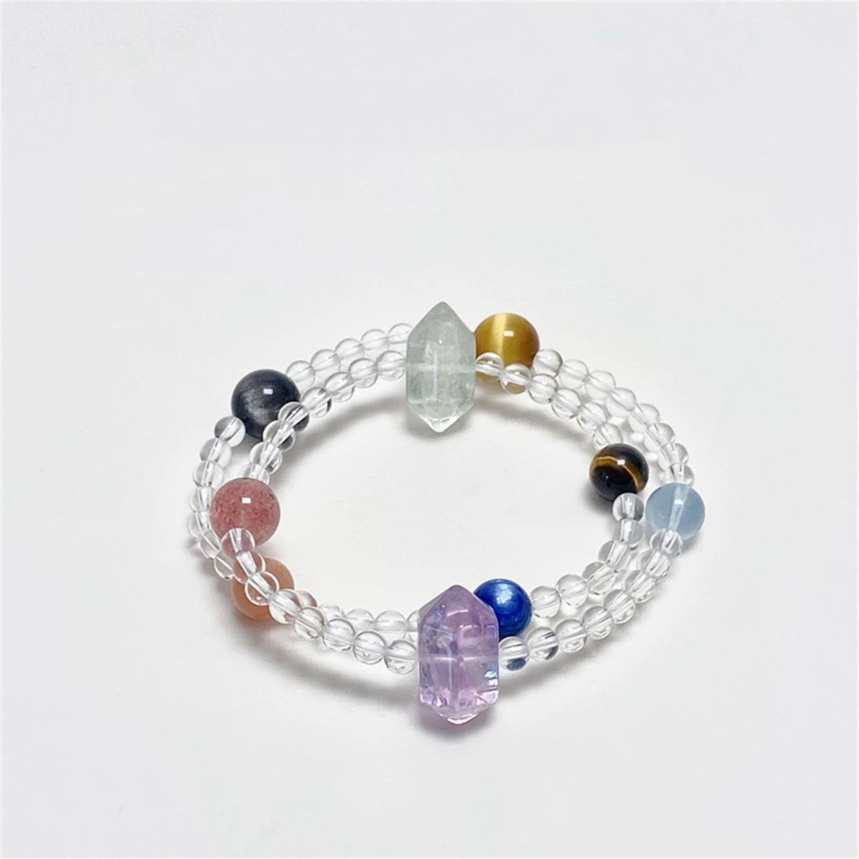 9-Crystal Power Bracelet – Attract Love, Wealth & Success (All Zodiacs)