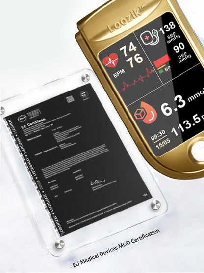 Revolutionary Non-Invasive Glucose Monitor by Crystarai™ – Smart, Painless & Made in USA