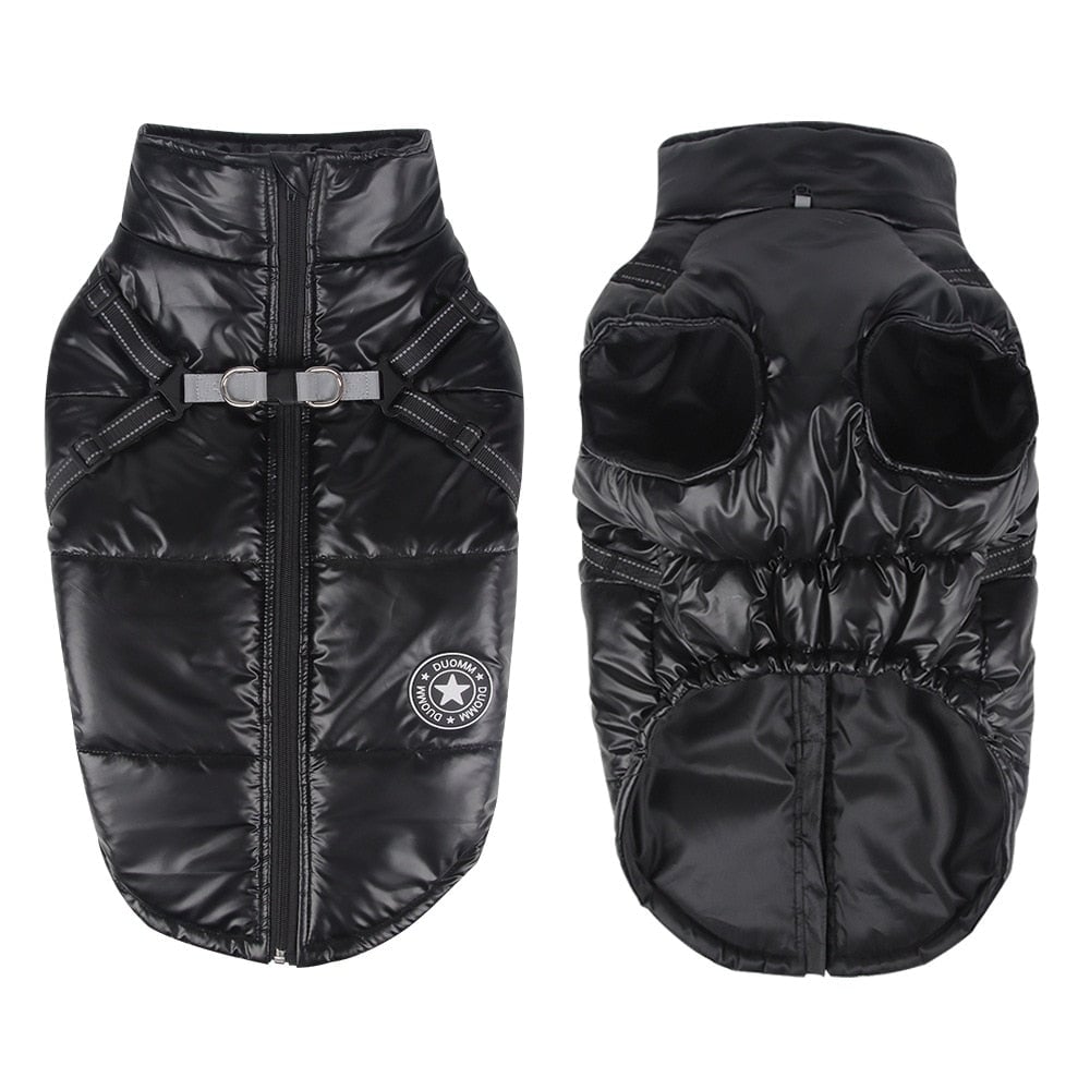 🎅🏻Winter Promotion - 49% OFF🎄Upgraded Dog's Waterproof Winter Jacket with Integrated Harness