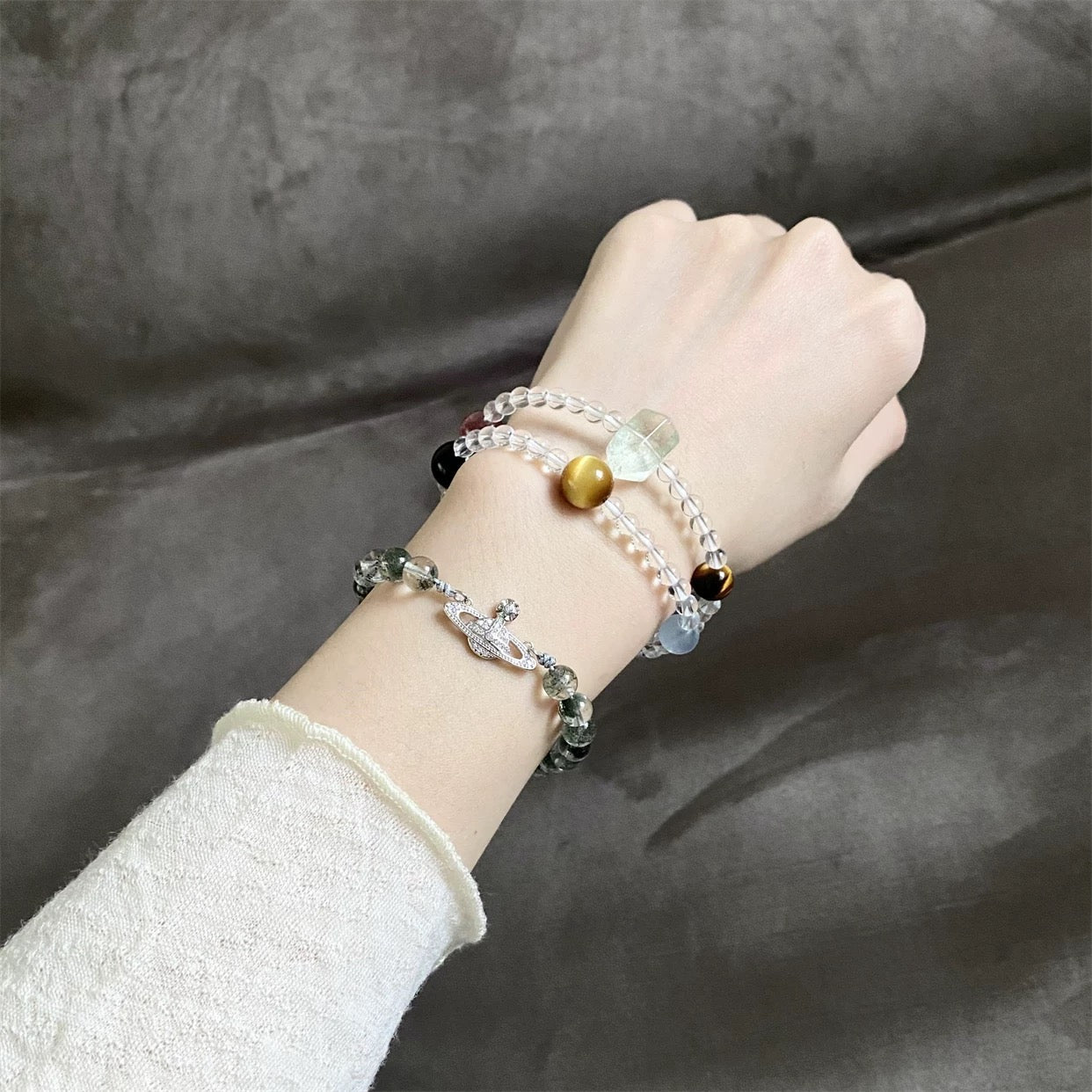 9-Crystal Power Bracelet – Attract Love, Wealth & Success (All Zodiacs)