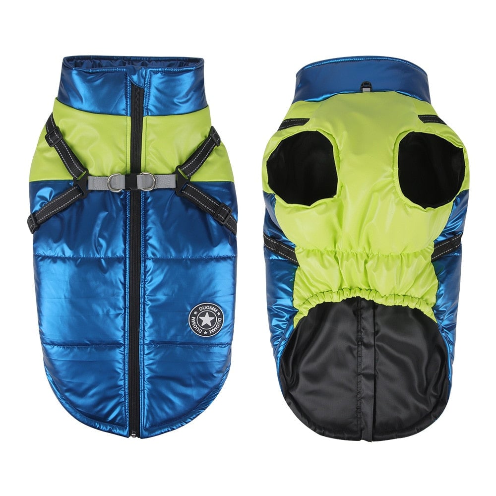 🎅🏻Winter Promotion - 49% OFF🎄Upgraded Dog's Waterproof Winter Jacket with Integrated Harness