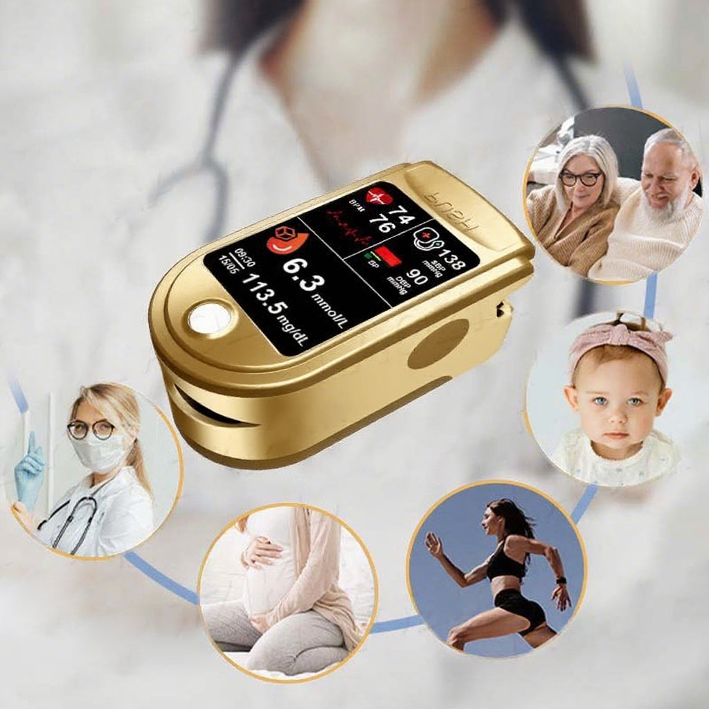Revolutionary Non-Invasive Glucose Monitor by Crystarai™ – Smart, Painless & Made in USA