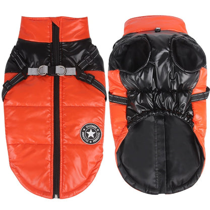 🎅🏻Winter Promotion - 49% OFF🎄Upgraded Dog's Waterproof Winter Jacket with Integrated Harness