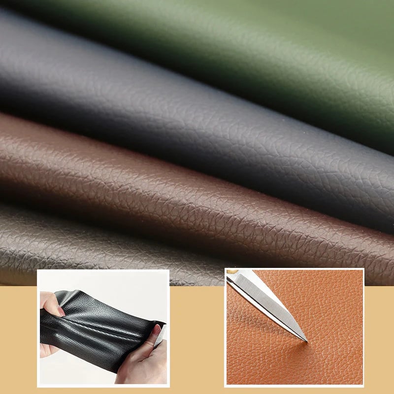 Self-Adhesive Leather Refinisher Cuttable Sofa Repair(50x137cm)